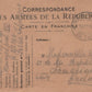 carte de correspondance militaire écrite par un soldat serbe à Salonique armée d'Orient 1914-18