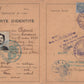 carte d'identité Etat Français préfecture de l'Ain 1943