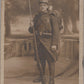 carte photo poilu du 171°RI Belfort Equipé pendant ses classes avec fusil gras 1914-18