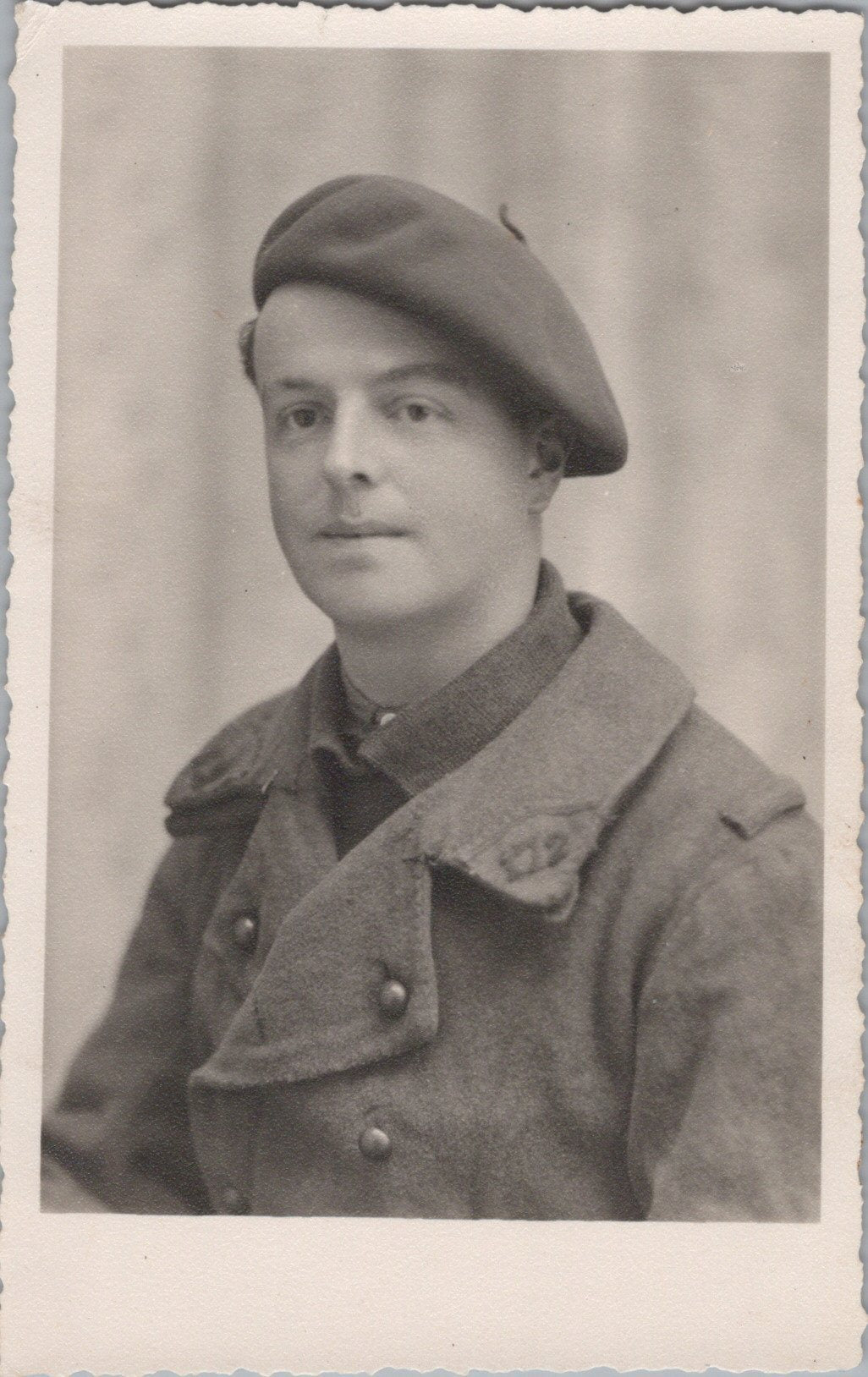 carte photo soldat du 172°RIF ligne Maginot 1939-40