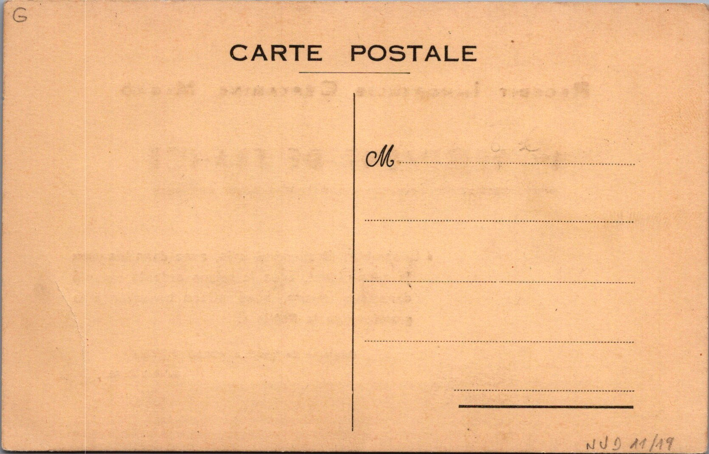 carte postale du 1° régiment de France, Vichy Etat Français