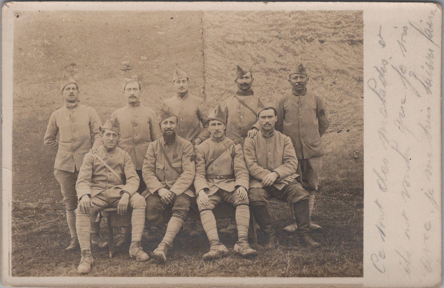 carte photo infirmiers du 60°RI Besançon 1914-1918