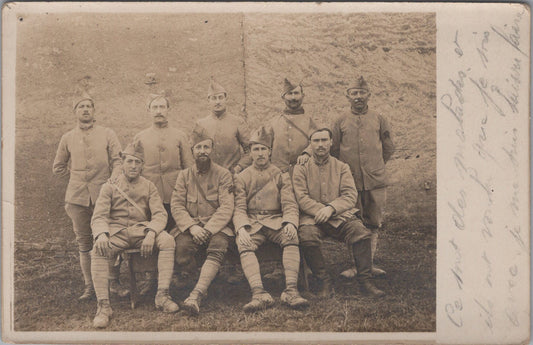 carte photo infirmiers du 60°RI Besançon 1914-1918