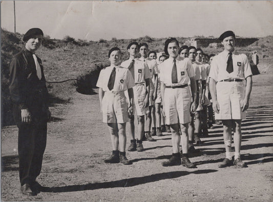 grande photo des compagnons de France 1940-44, Vichy, Etat Français, 23x17 cm