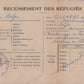 document de recensement des refugiés Belges 1939-45, Hérault