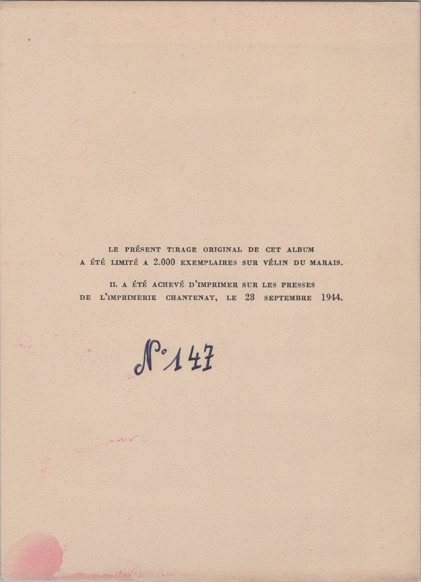 pochette avec 16 caricatures sur l'occupation édition limitée numérotée 1939-45