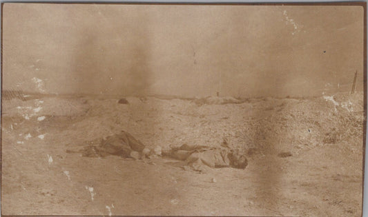 photo de soldats français tués 1914-1918 11 x 6,5 cm