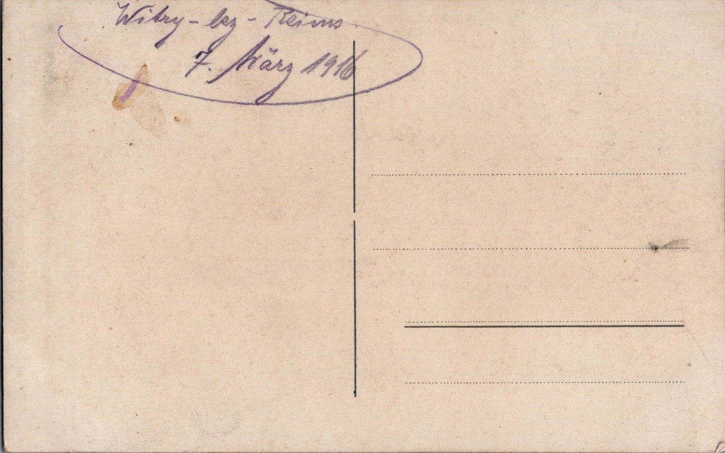 carte postale et carte photo aigle de collecte de fonds (clous) vers Reims 1916