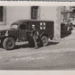 photo Indochine légionnaire devant son Dodge ambulance  8,5 x 6 cm