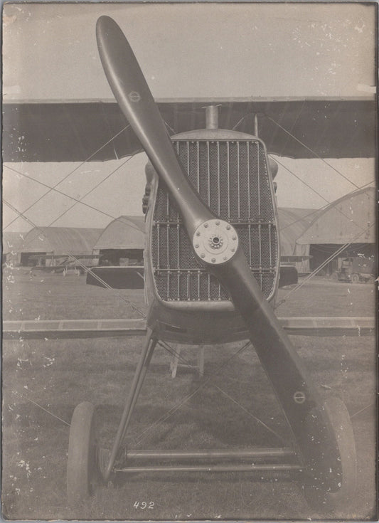 3 grandes photos avion au camp d'aviation Français Salonique 1914-1918  17x12 cm