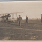 8 photos avions au camp d'aviation Français Salonique 1914-1918