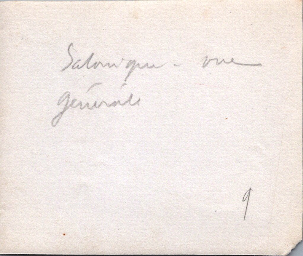 5 photos vue aérienne camp d'aviation Français et Salonique 1914-1918