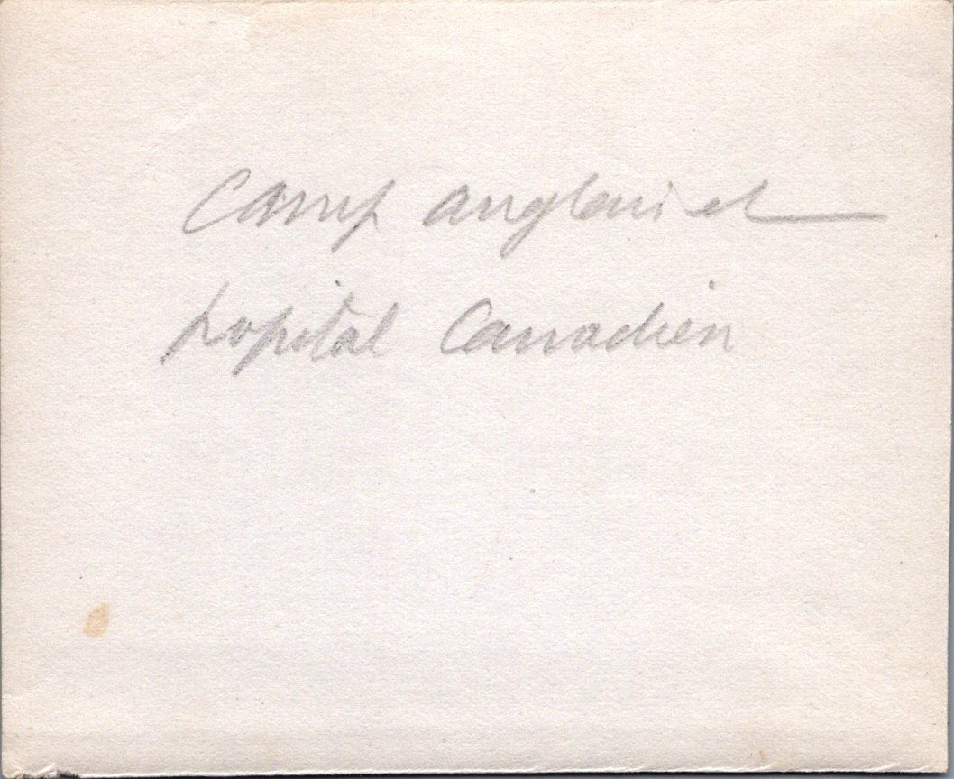 2 photos vue aérienne camp anglais et hôpital canadien  Salonique 1914-1918 9x7 cm