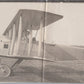 2 photos avion Français au camp d'aviation Français Salonique 1914-1918 23x9 cm