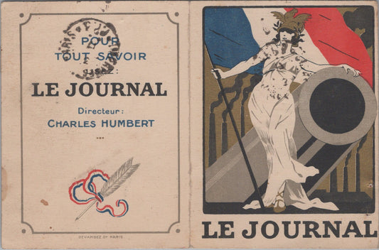 petit calendrier de poche le journal 1917