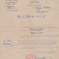 ensemble de courriers et documents pour un requis du STO de Toulouse 1939-45