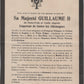 tract caricatural français décès de Guillaume II empereur d'Allemagne 1914-18