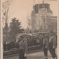 carte photo commissaire de la Porte du Theil des chantiers de jeunesse Chatel Guyon 1942