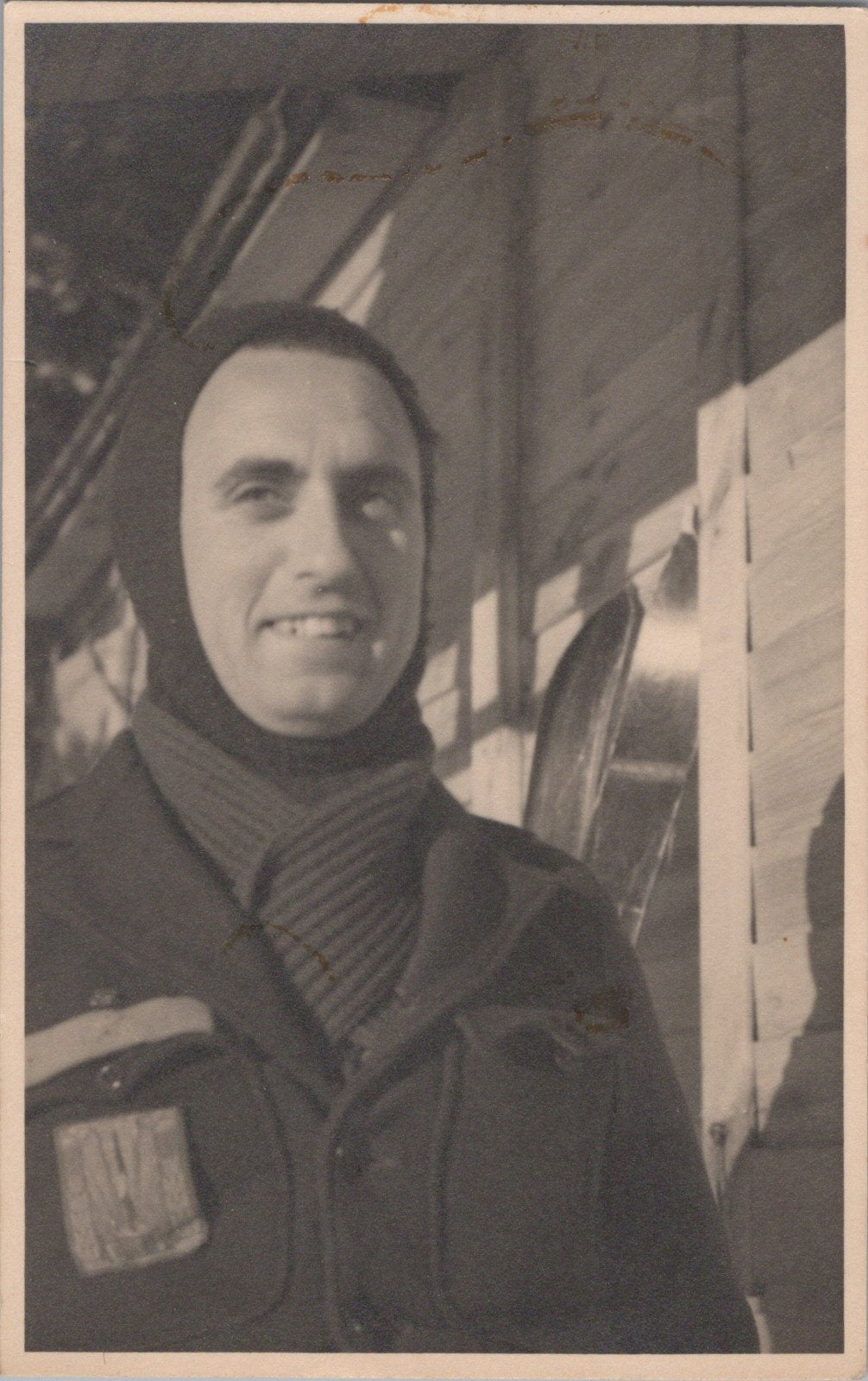 carte photo d'un jeune des chantiers de jeunesse Lapleau 1941