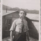 photo d'un jeune des chantiers de jeunesse nominative Garnier 1943 8,5 x 6 cm