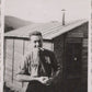 photo d'un jeune des chantiers de jeunesse nominative Mazer 1943 8,5 x 6 cm