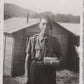 photo d'un jeune des chantiers de jeunesse nominative Prouheze 1943 8,5 x 6 cm