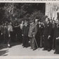 photo chantiers de jeunesse avec Petain, Bousquet, de Pontbriand, Darlan 12,5x9 cm