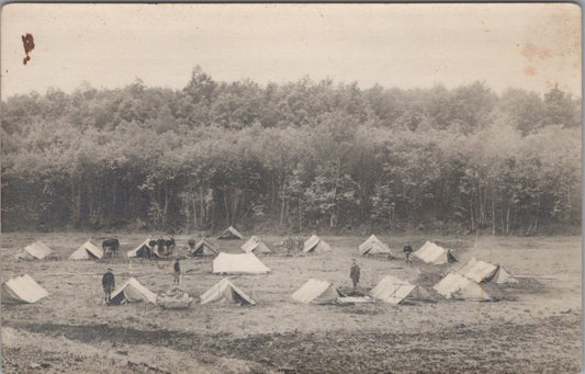carte photo  chantiers de jeunesse fetes de la jeunesse à Volvic 1941 14x9 cm