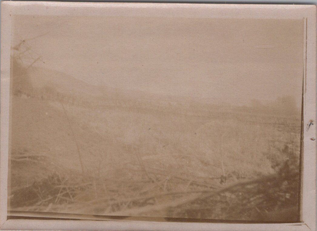 photo région de Saint Mihiel Camp des romains 9x6 cm