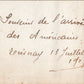 photo de l'arrivée des américains 1917 8,5 x 6 cm