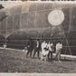 photo ballon dirigeable  français saucisse années 20-30 9x6 cm