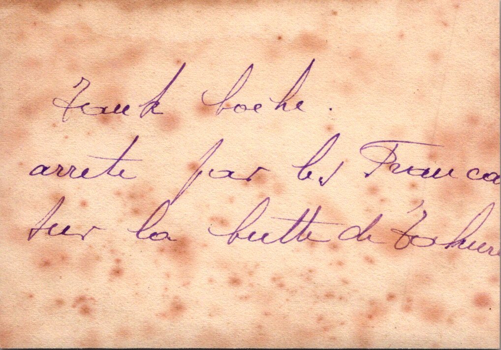 photo char anglais pris par les allemands détruit à Tahure 1918 8,5 x 6 cm
