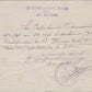 attestation de présence à la batterie d'un artilleur du 23° régiment d'artillerie coloniale 1918