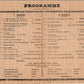 programme fetes de la Légion Etrangère Camerone 1929 1er Etranger Indochine