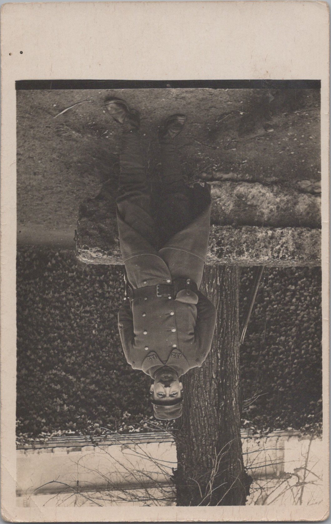carte photo poilu du 132°RI 1914