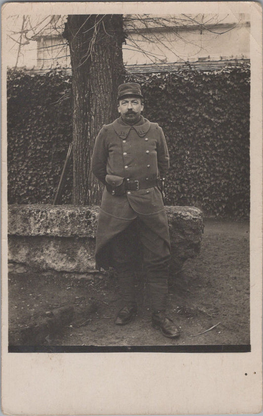 carte photo poilu du 132°RI 1914
