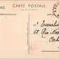 carte postale championnat d'athlétisme armée de l'air Lyon 1942, timbre avec insigne de l'escadrille 1/35