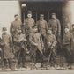 carte photo poilus du 94°RIT gardes voies à Luxéville septembre 1914