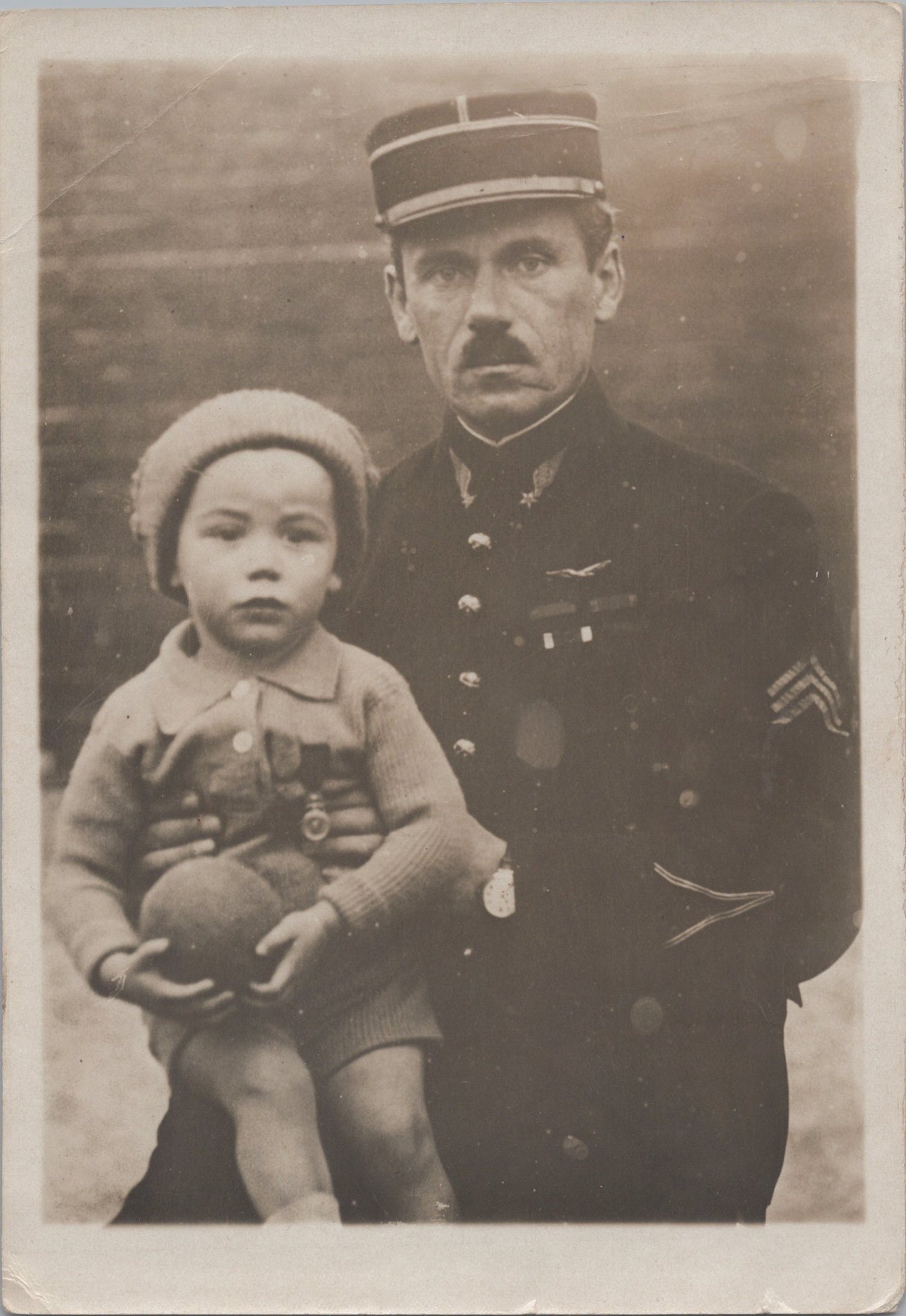 grande photo de l'aviateur Noel de l'armée d'Orient 14-18