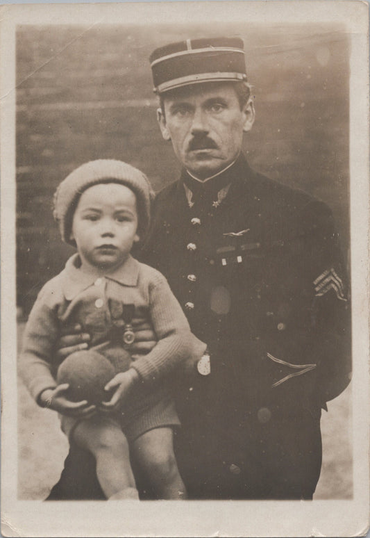 grande photo de l'aviateur Noel de l'armée d'Orient 14-18