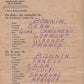 courrier formulaire pour donner des nouvelles entre les colonies et la France occupée via le Vatican 1944