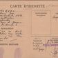 carte d'identité d'un jeune des chantiers de jeunesse groupement 28 et tableau dessin des grades
