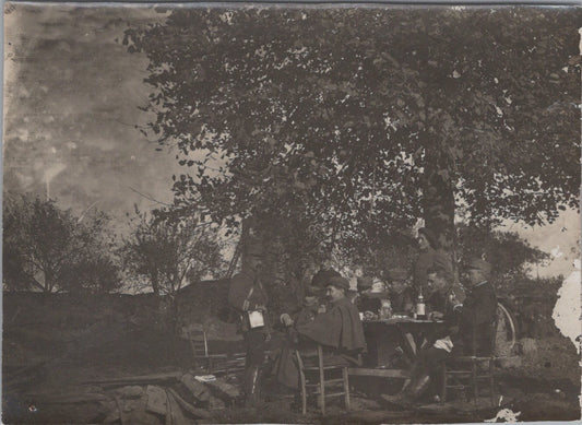 photo poste de commandement de la tour carrée octobre 1914