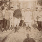6 photos d'un état major en campagne avec généraux 11x8 cm