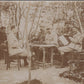 6 photos d'un état major en campagne avec généraux 11x8 cm