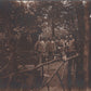 6 photos d'un état major en campagne avec généraux 11x8 cm