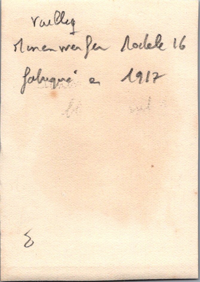 2 photos minenwerfer pris à Vailly Chemin des Dames 8x5,5 cm