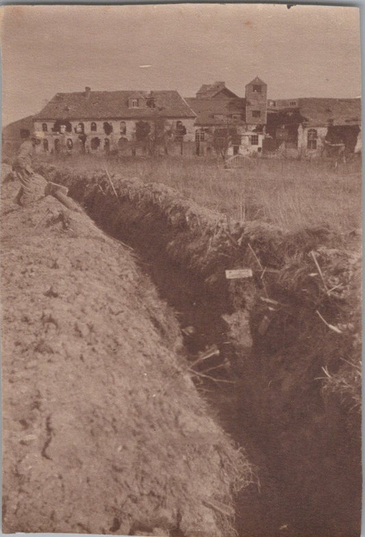 3 photos Vailly Chemin des Dames 8x5,5 cm