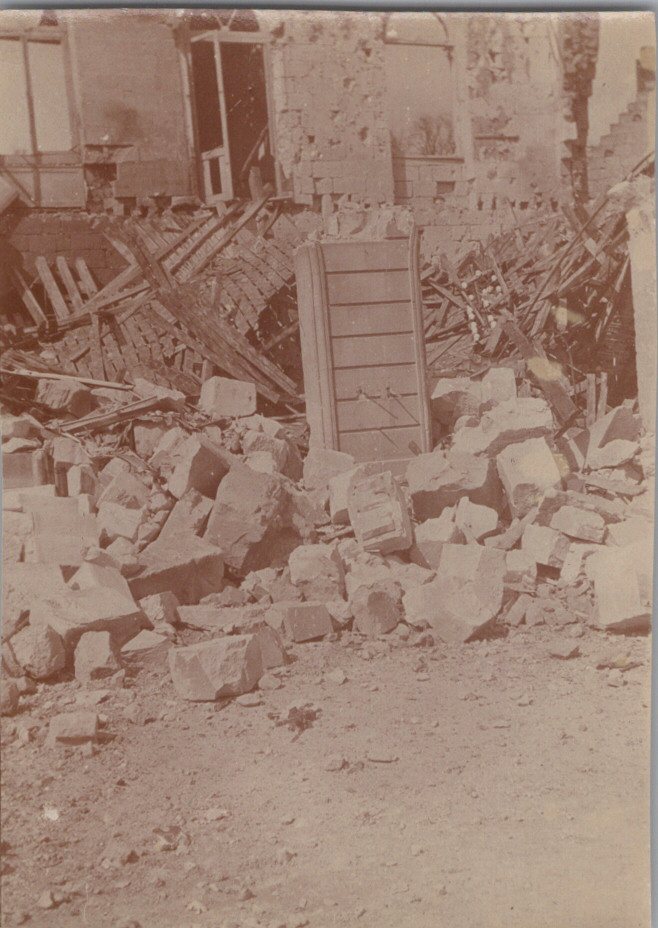 3 photos Vailly Chemin des Dames 8x5,5 cm