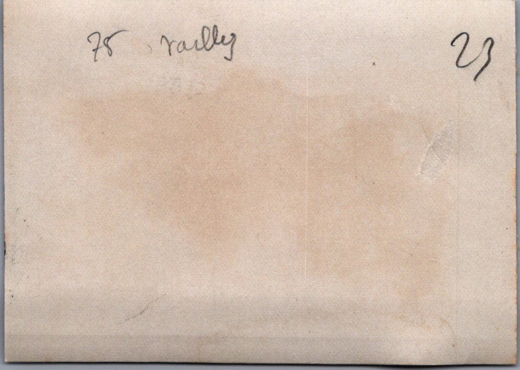 photo canon de 75 détruit Vailly Chemin des Dames 1917 9x6,5 cm